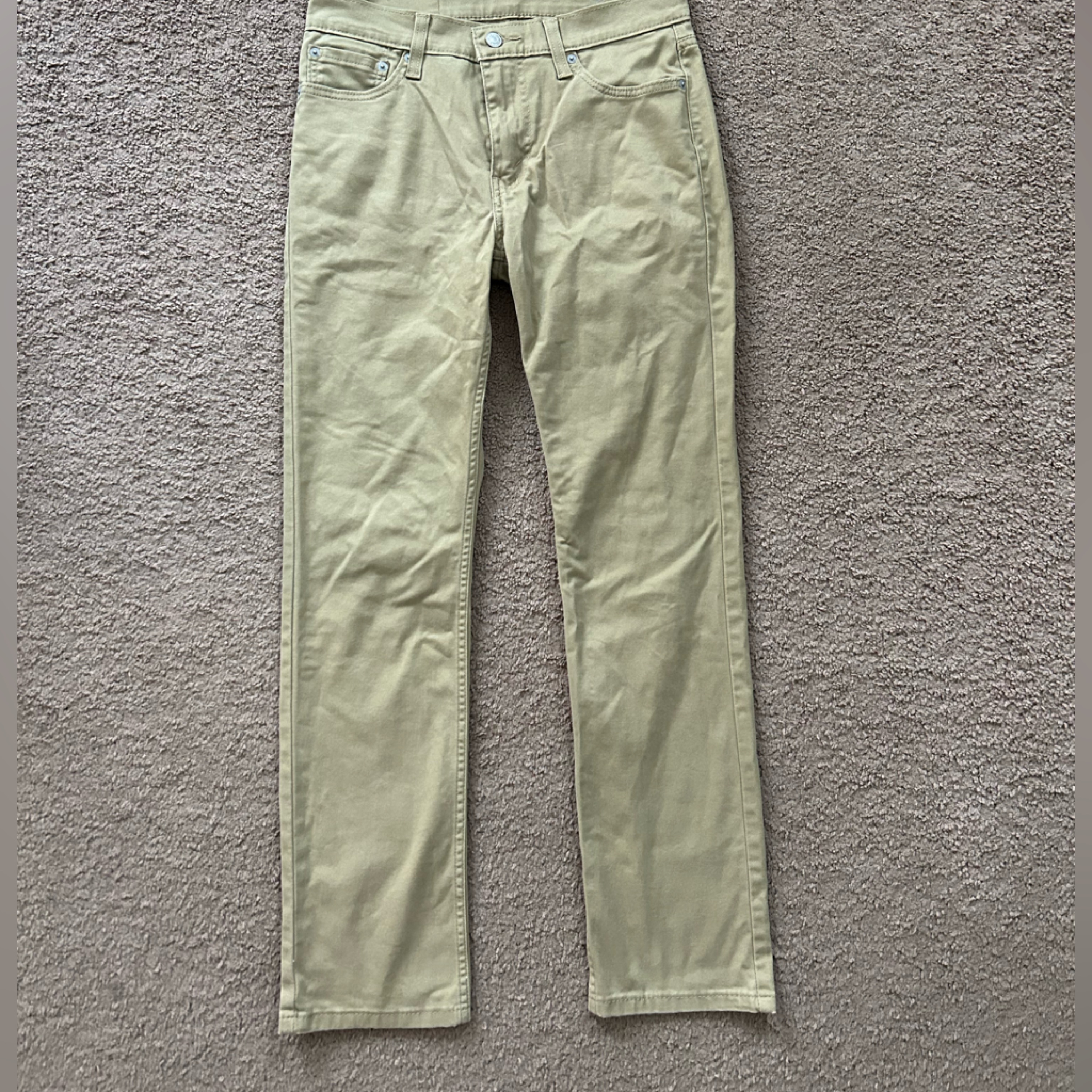 Levi's 511 Men’s Beige Chino Pants Jeans Size 30 X 30